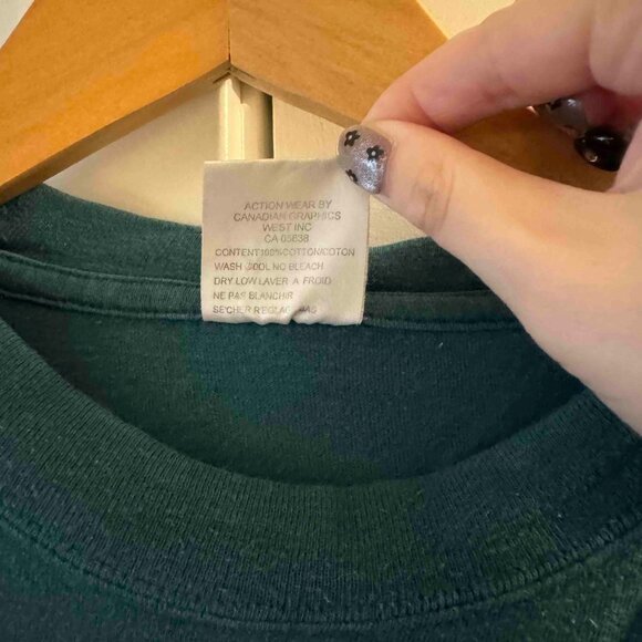 vintage 90s Vancouver Grizzlies NBA graphic tee size small - Picture 4 of 7